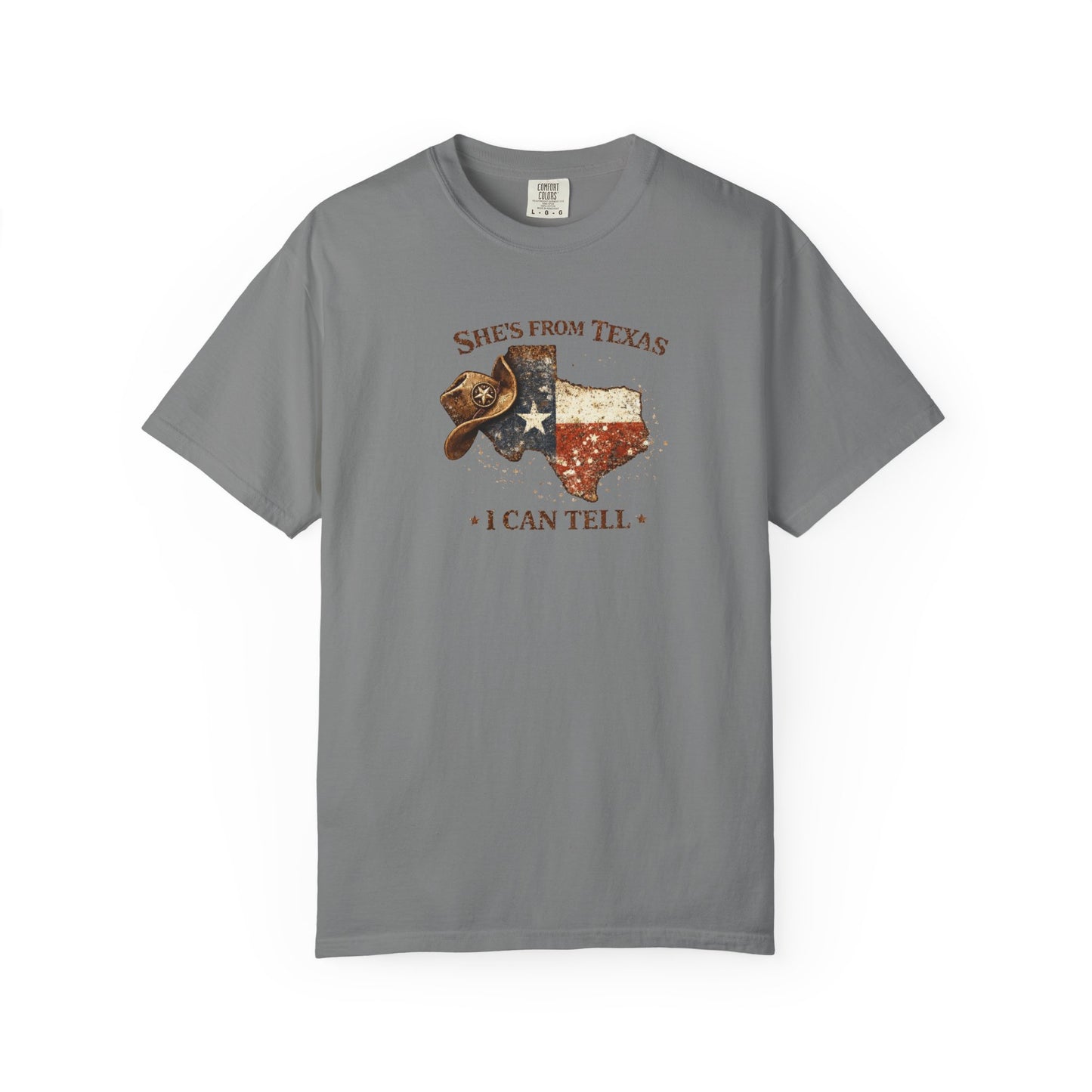 She’s From Texas I Can Tell Shirt | Vintage Texas Graphic Tee