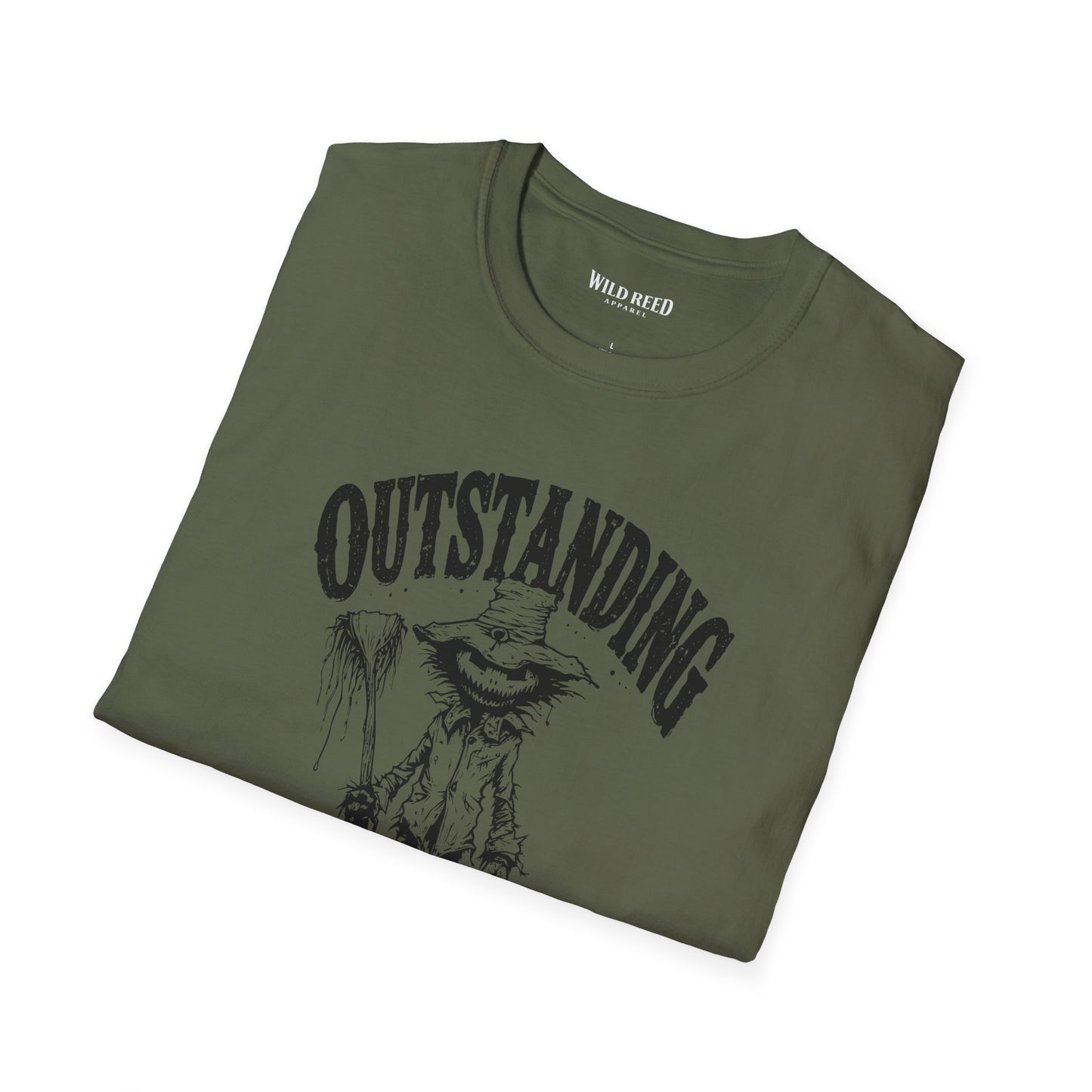 Outstanding in My Field Scarecrow Halloween T-Shirt