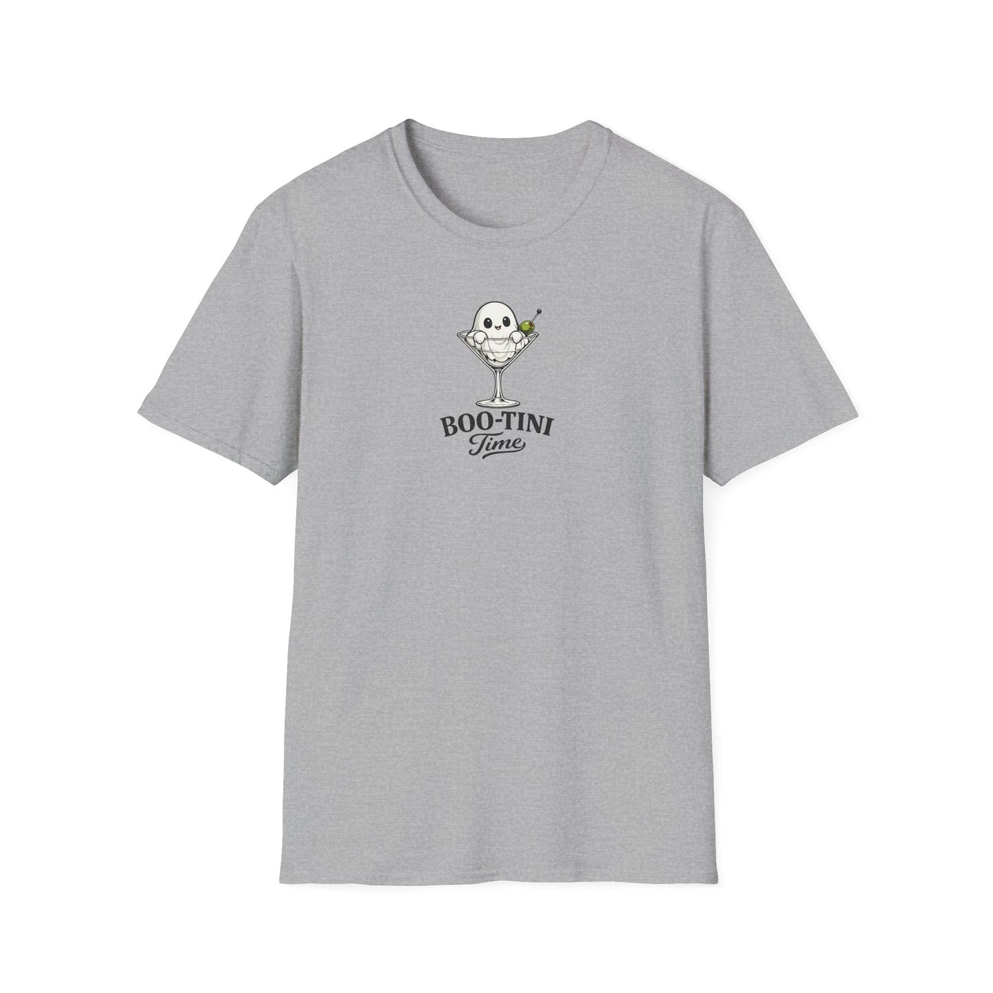 Boo-Tini Time Cute Ghost Martini Halloween T-Shirt