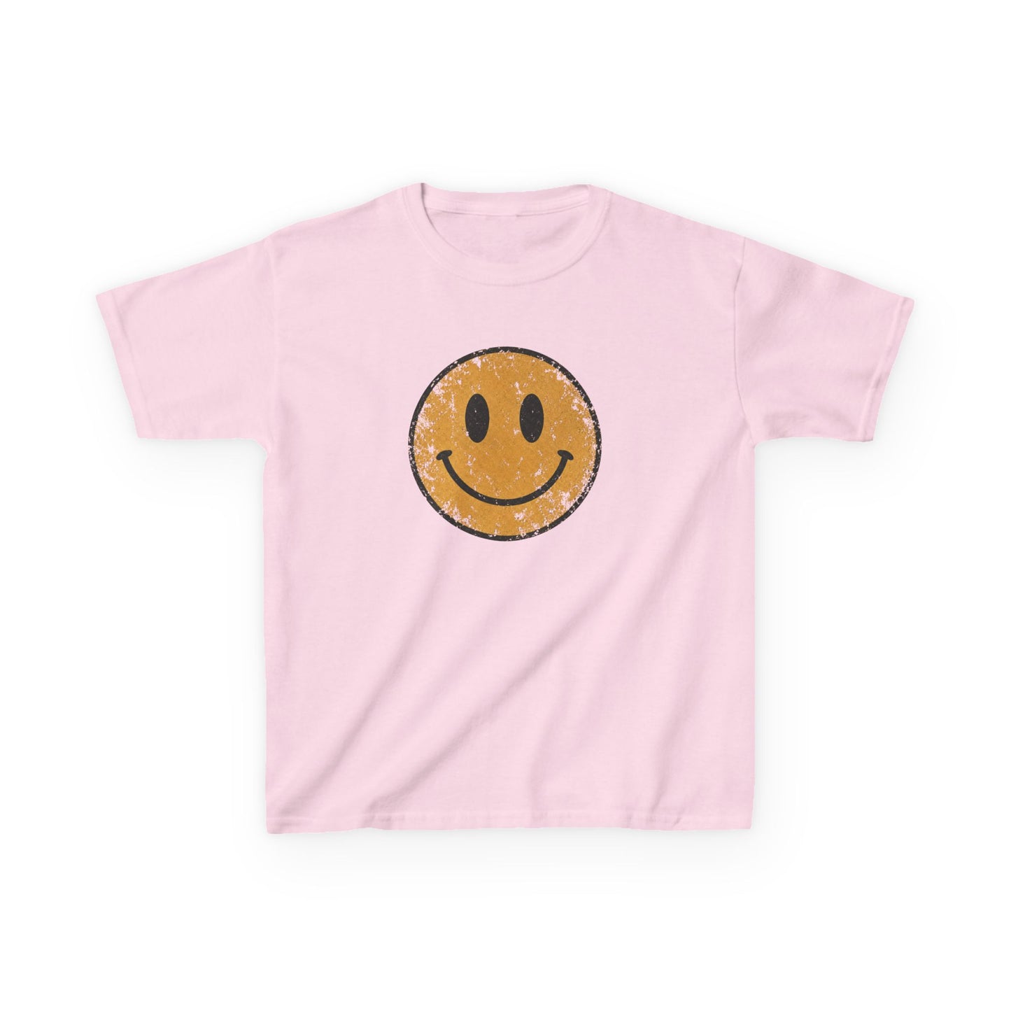 Vintage Smiley Face Kids T-Shirt | Retro Happy Face Toddler & Youth Graphic Tee