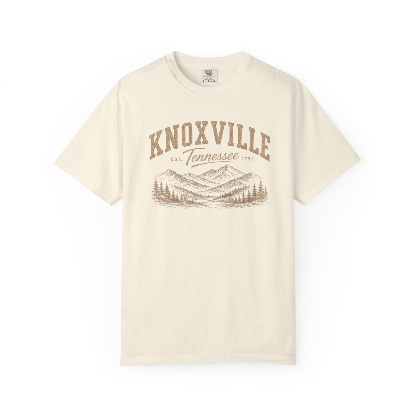 Knoxville Tennessee Smoky Mountains Vintage Graphic Tee