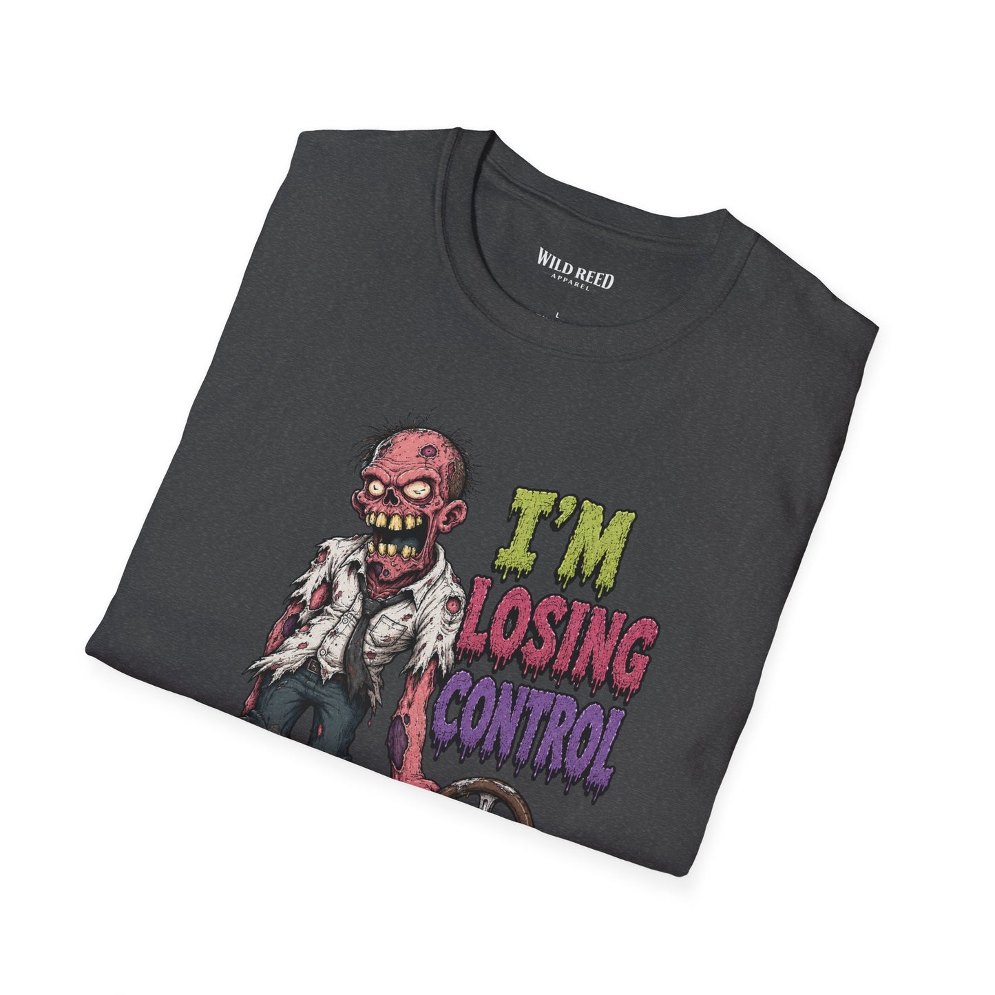 I’m Losing Control Funny Zombie Graphic Tee