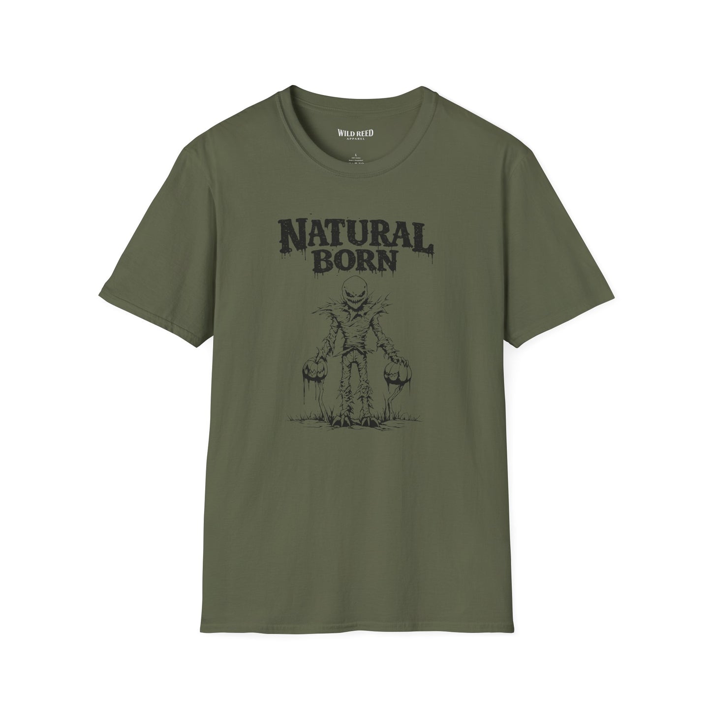 Natural Born Scarecrow Halloween T-Shirt