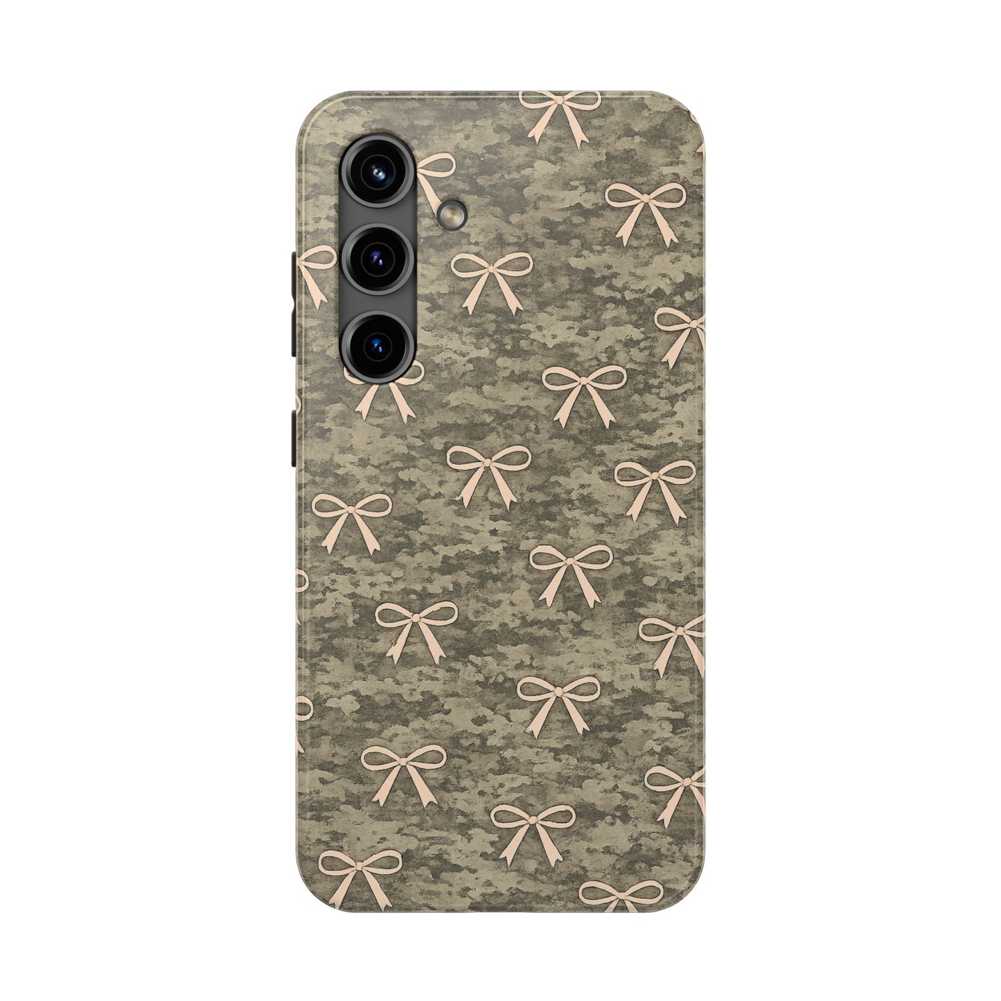 Camo Pink Bow Phone Case – Cute Western Aesthetic