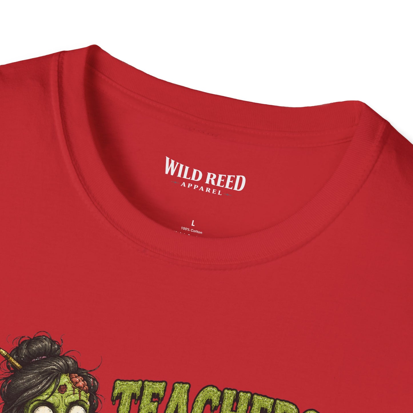 Teachers Love Brains Funny Zombie Teacher Graphic Tee