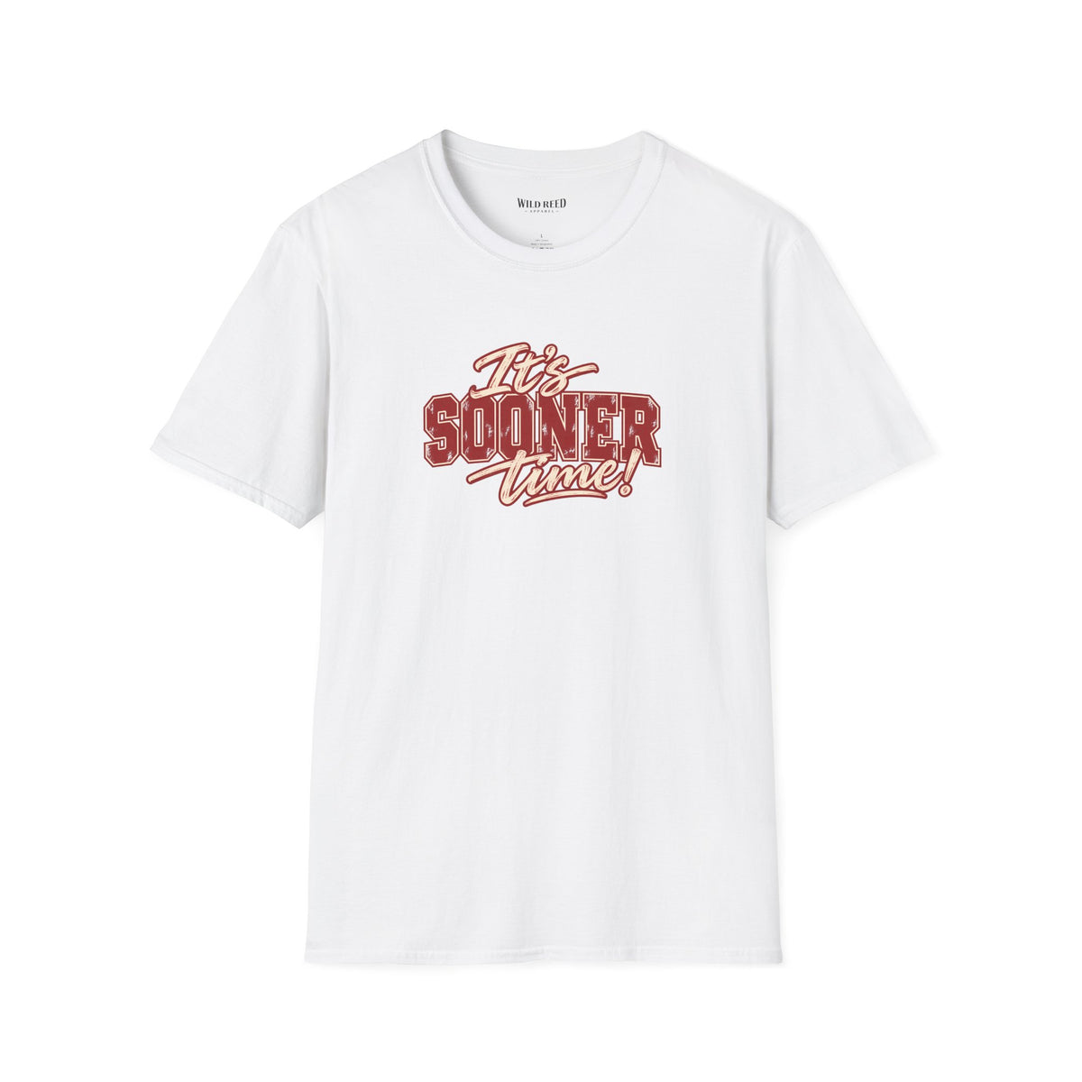 It's Sooner Time Vintage Oklahoma Football Graphic Tee