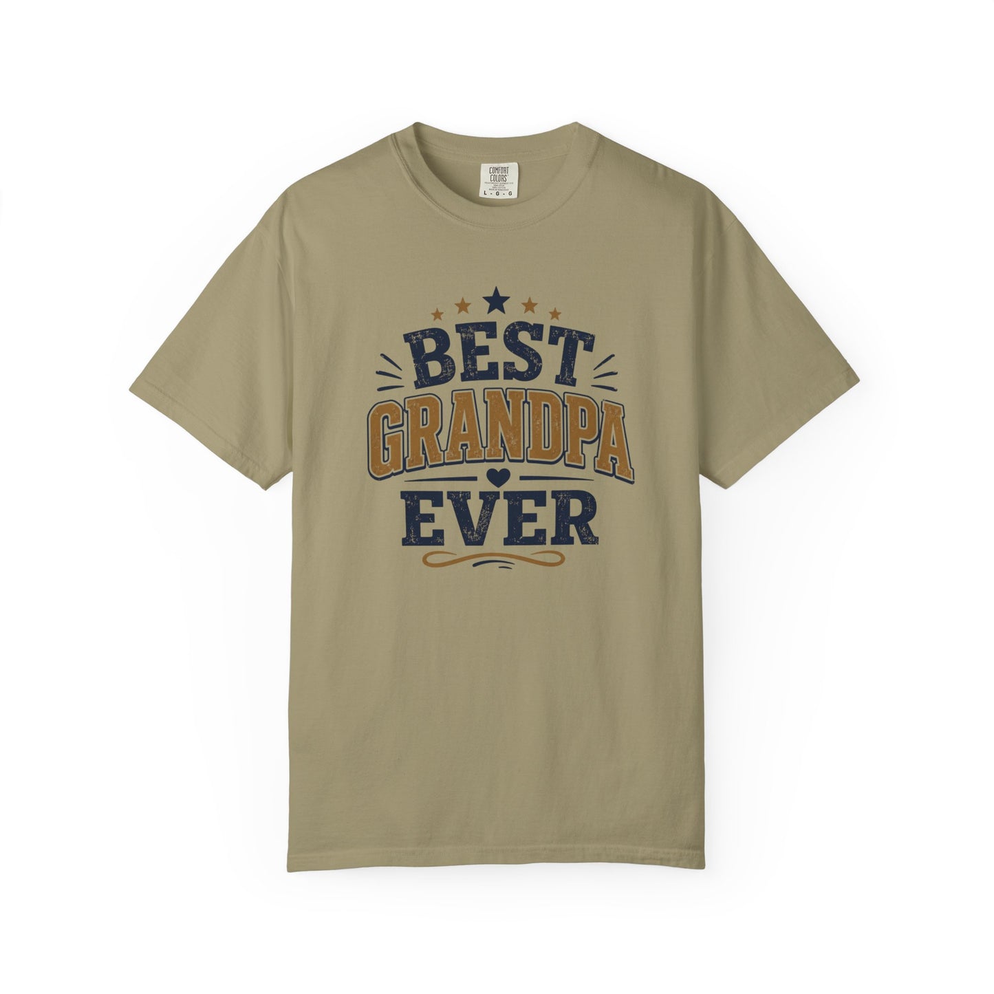 Vintage Best Grandpa Ever Shirt, Grandpa Gift Tee, Father’s Day Grandpa Shirt, Retro Grandpa Graphic Tee