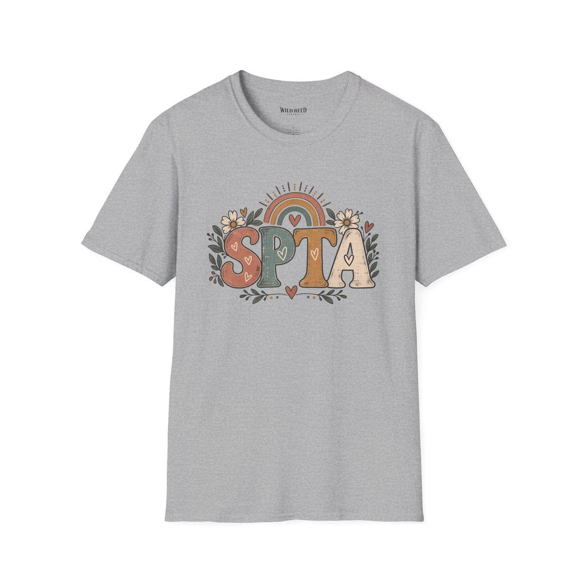 SPTA Boho Graphic Tee | School Support Staff Shirt