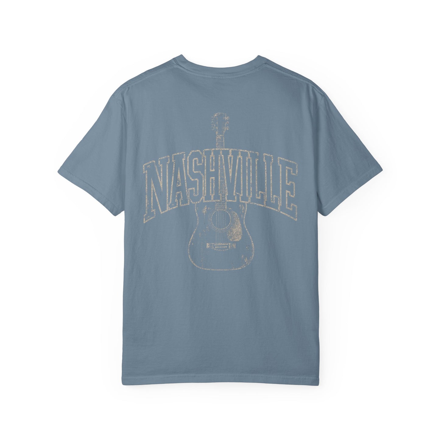 Nashville Guitar Graphic Tee | Vintage Country Music Shirt