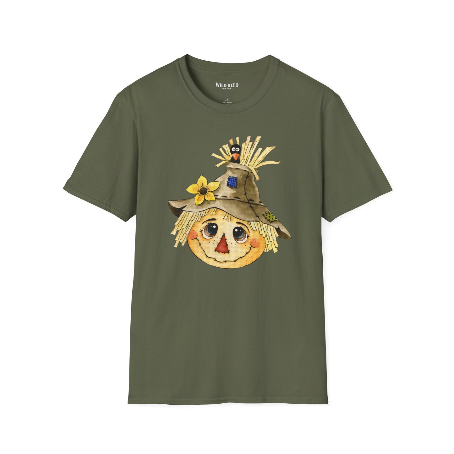 Sweet Scarecrow Face Fall T-Shirt