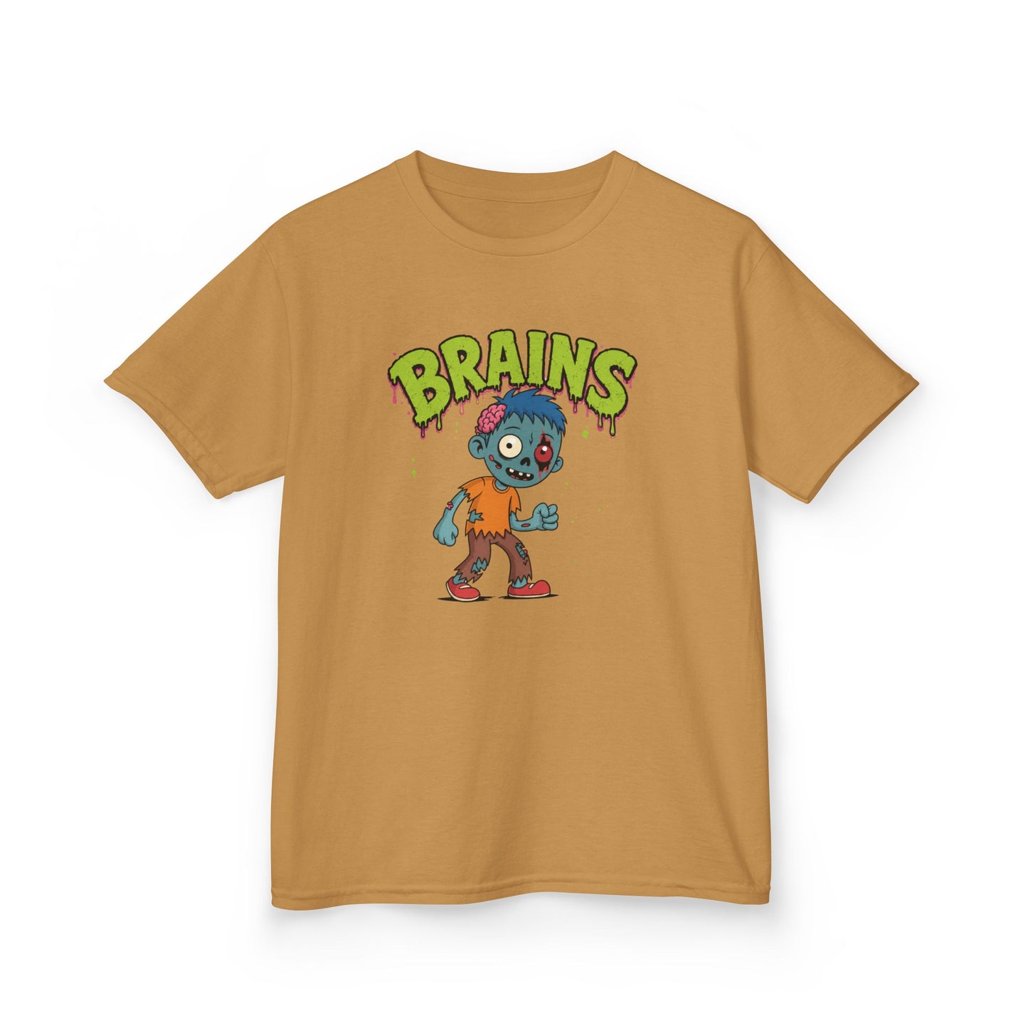 Brains Zombie Kids Halloween T-Shirt
