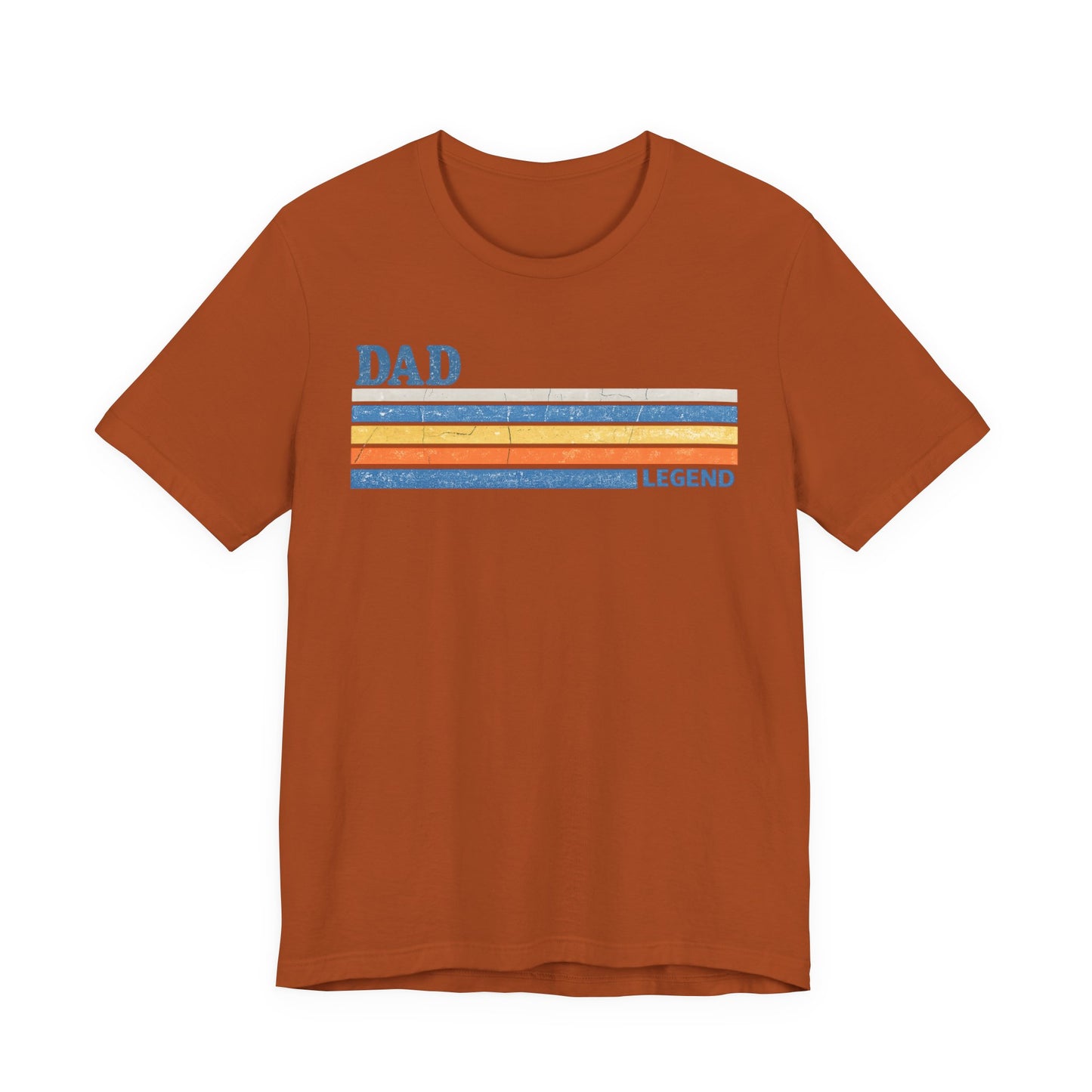 DAD Legend Vintage Graphic Tee | Retro Father's Day Shirt | Relaxed Fit Unisex T-Shirt