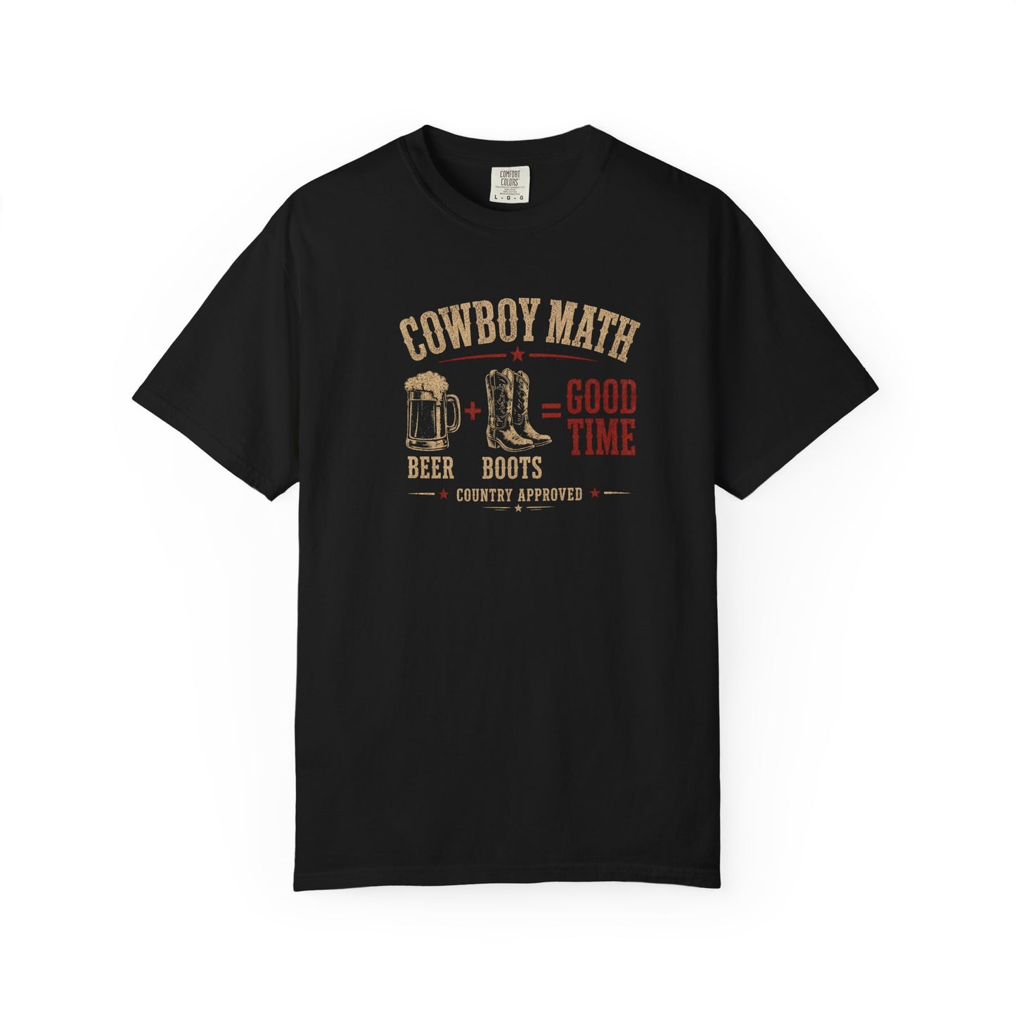 Cowboy Math Shirt – Funny Western Graphic Tee, Country Humor Shirt, Rodeo Style Tee, Unisex Western Apparel