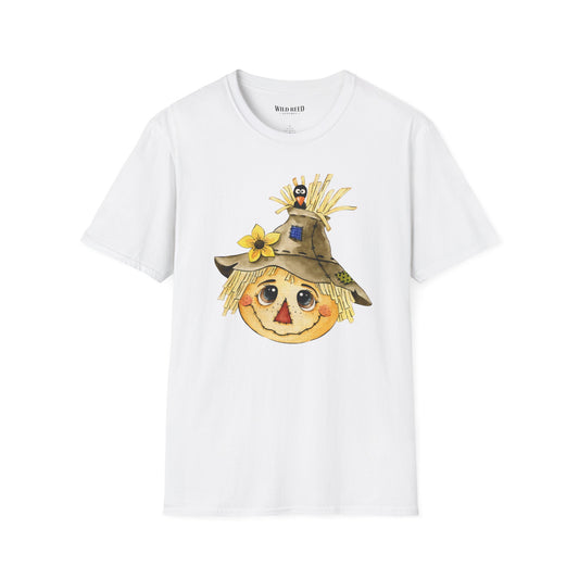 Sweet Scarecrow Face Fall T-Shirt