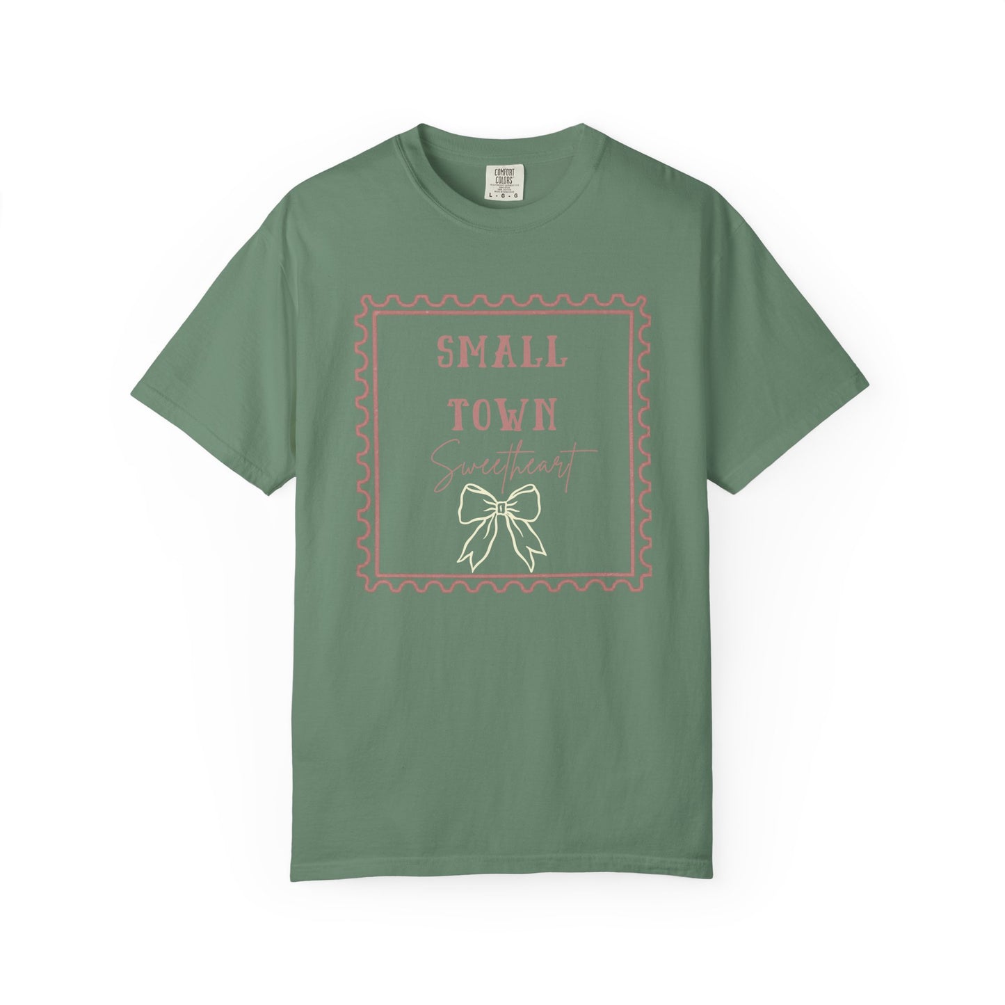 Small Town Sweetheart Shirt | Western Bow Graphic Tee | Country Girl Shirt | Cute Southern Tee | Comfort Colors Shirt | Wild Reed Apparel