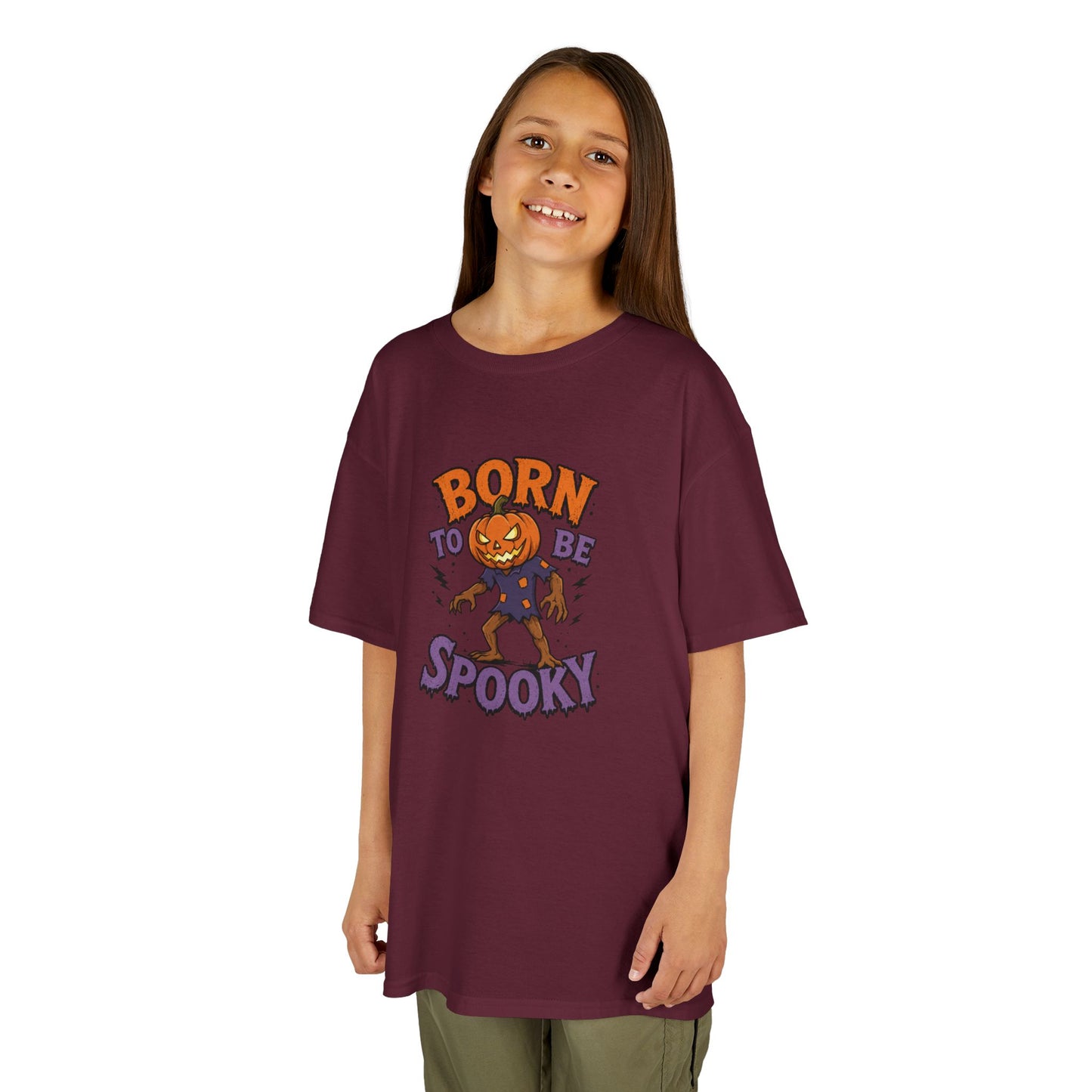 Born to Be Spooky Kids Halloween T-Shirt