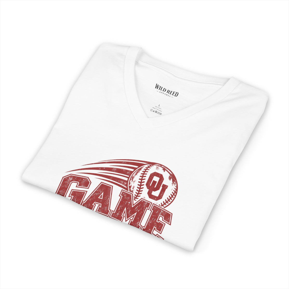 OU Softball Game Day V-Neck Tee