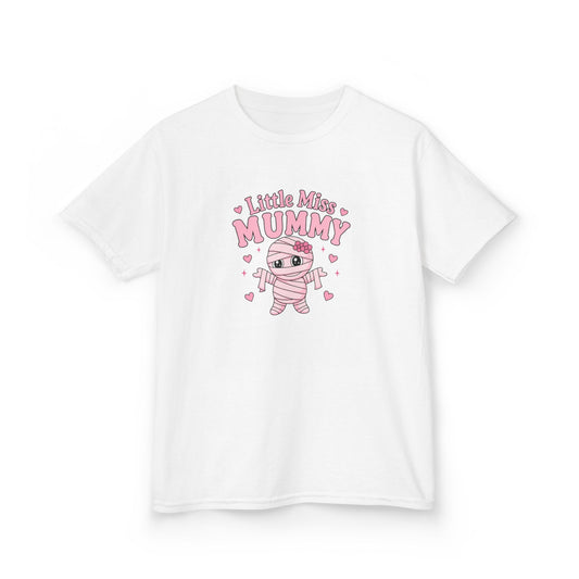 Little Miss Mummy Kids Halloween T-Shirt