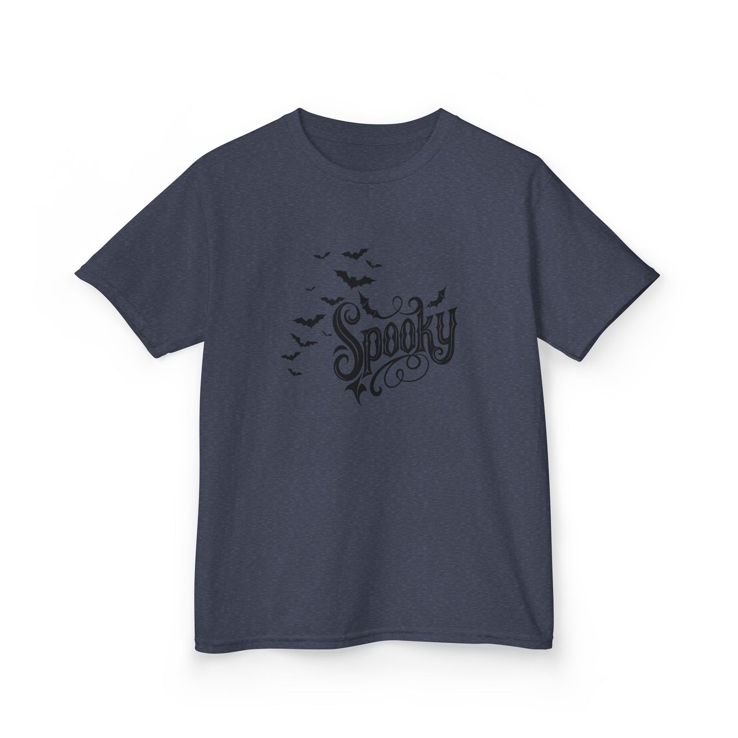 Spooky Bats Kids Halloween T-Shirt | Cute Bat Youth Graphic Tee