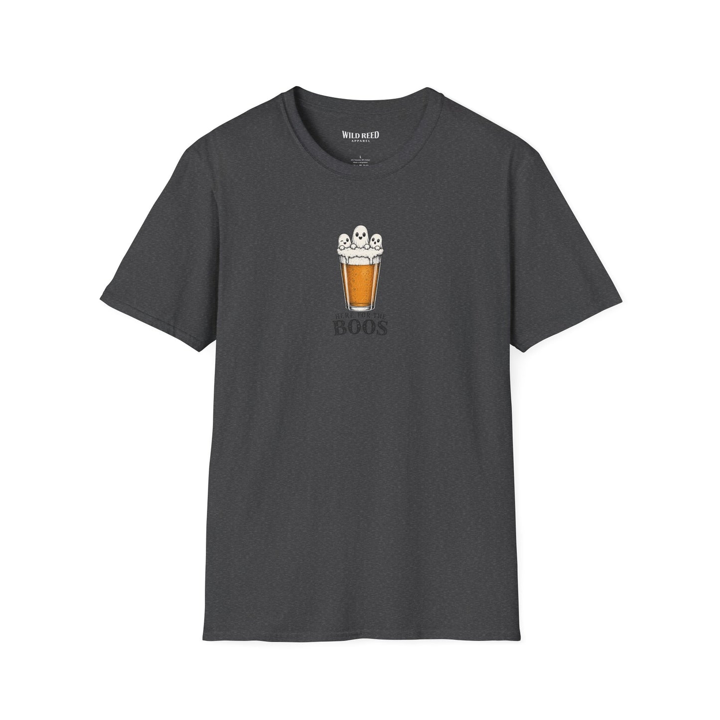 Here for the Boos Ghost Beer Halloween T-Shirt