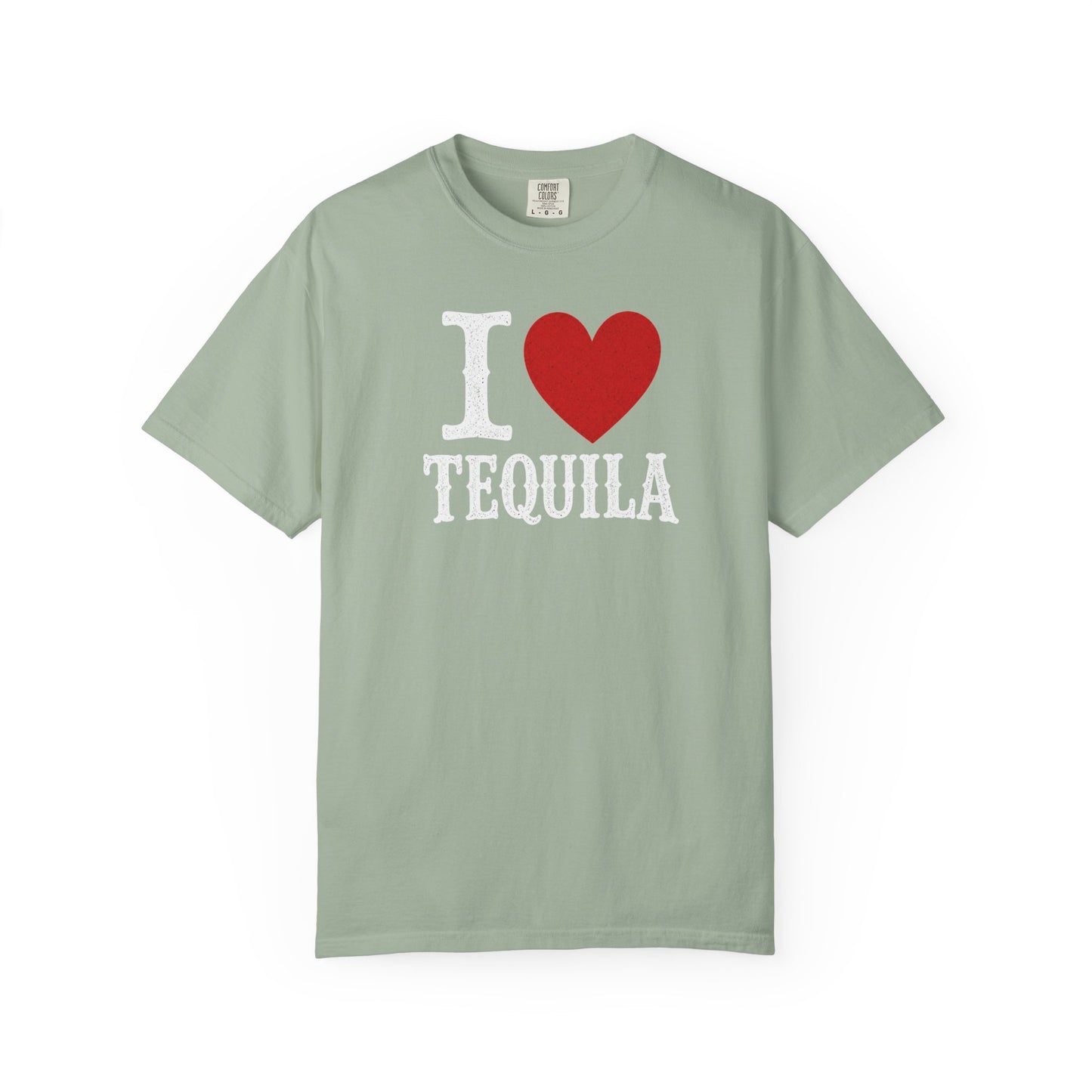 I Heart Tequila Shirt, Tequila Lover Tee, Funny Drinking Shirt, Country Concert Tee, Vintage Washed Graphic Tee, Girls Trip Shirt