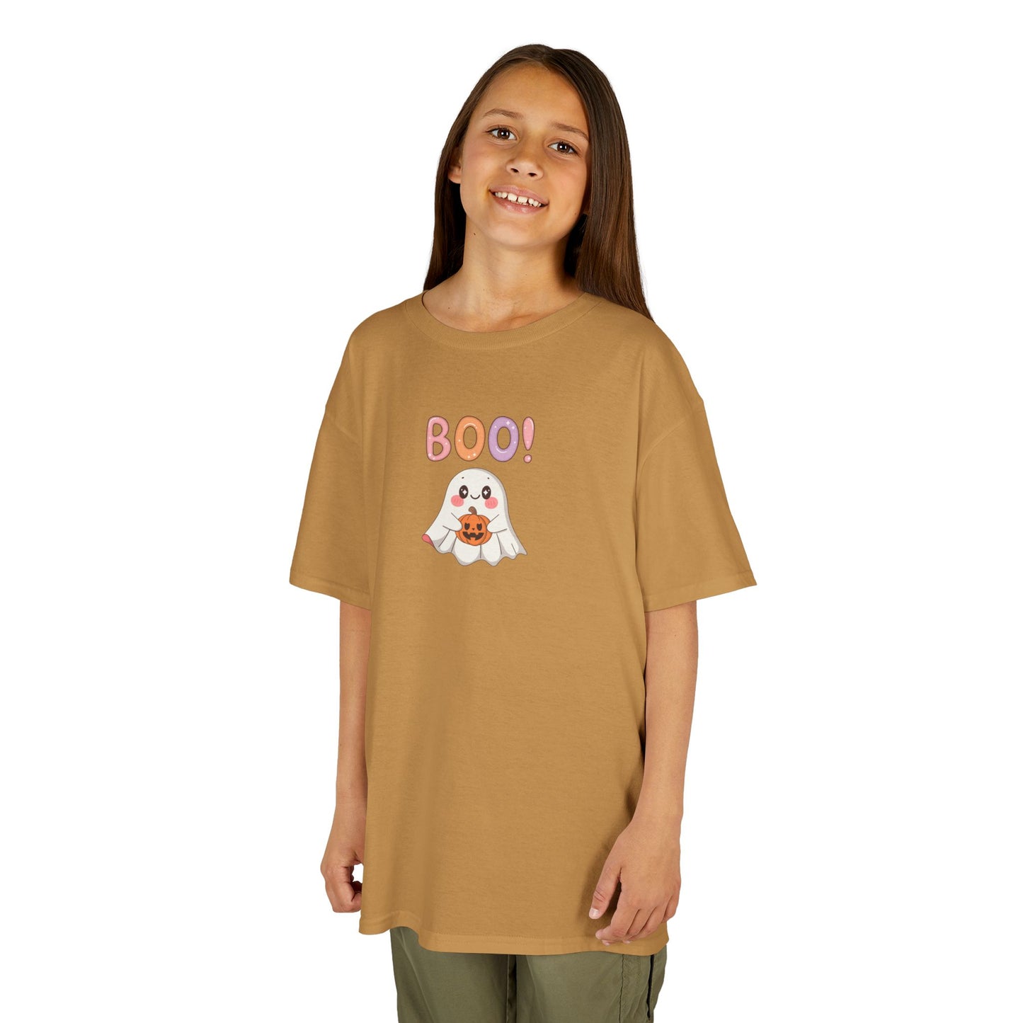 BOO Ghost Kids Halloween T-Shirt
