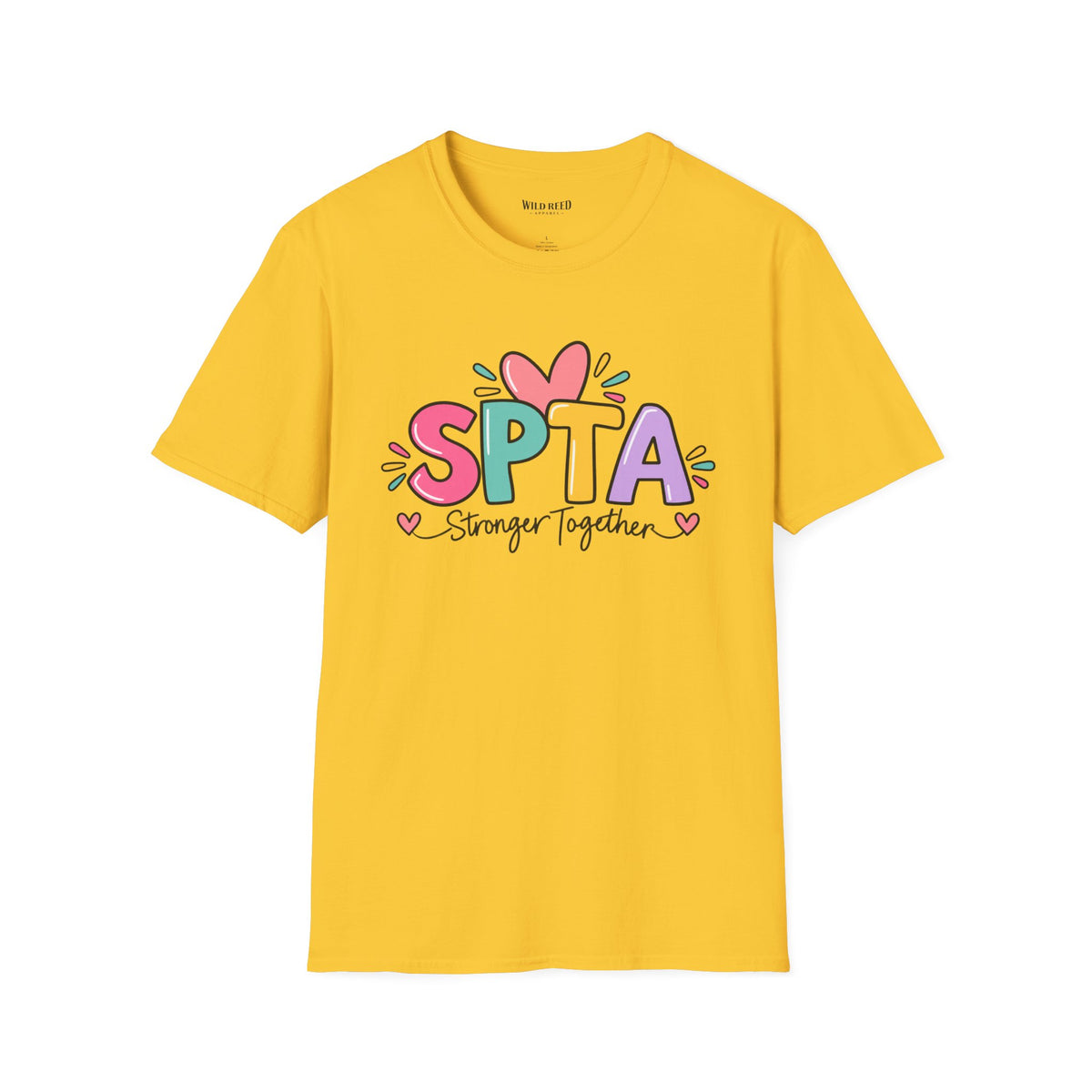 SPTA Stronger Together Graphic Tee | School Support Staff Shirt