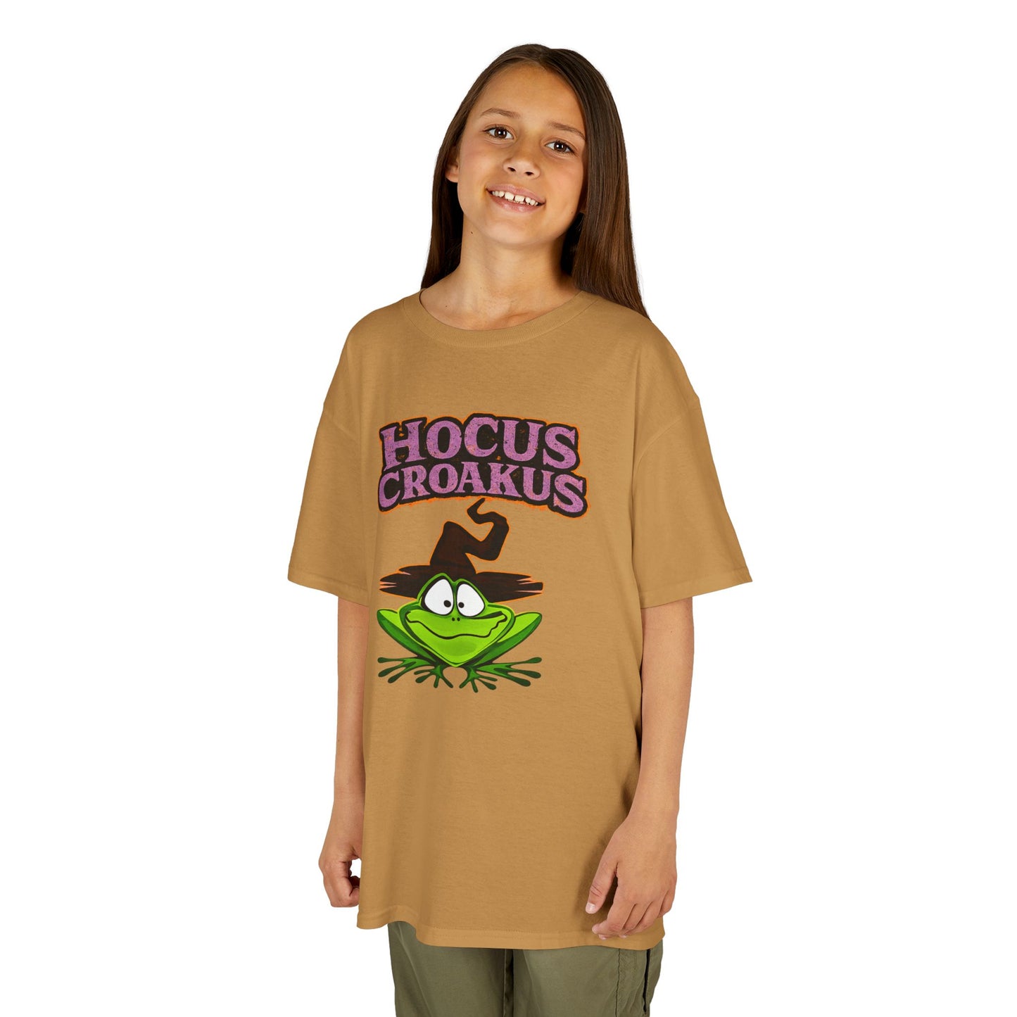 Hocus Croakus Frog Kids Halloween T-Shirt