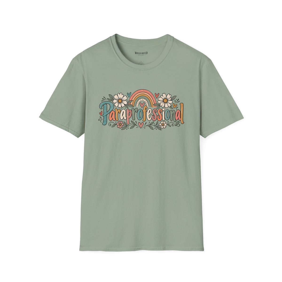 Paraprofessional Boho Graphic Tee | Paraeducator School Staff Shirt