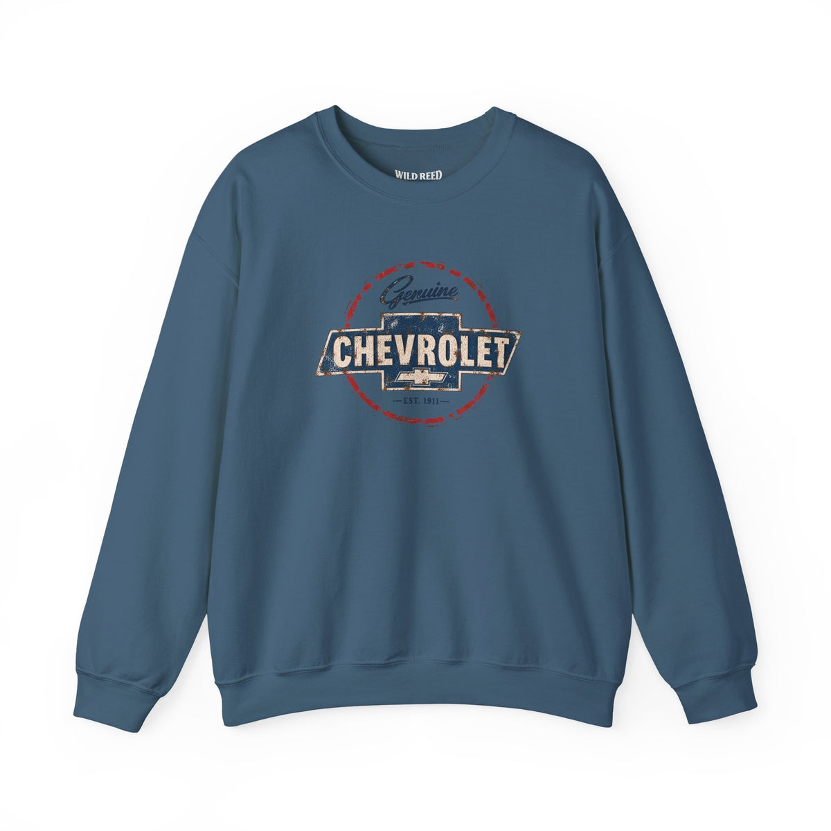 Vintage Genuine Chevrolet Crewneck Sweatshirt | Retro Classic Car Pullover