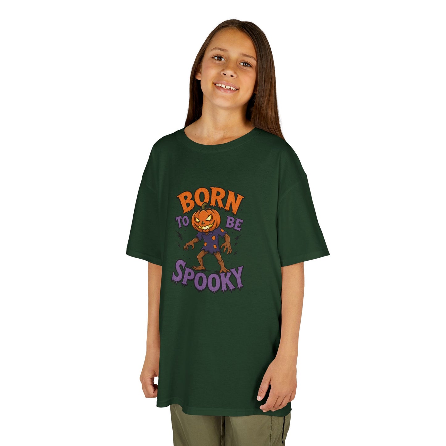 Born to Be Spooky Kids Halloween T-Shirt