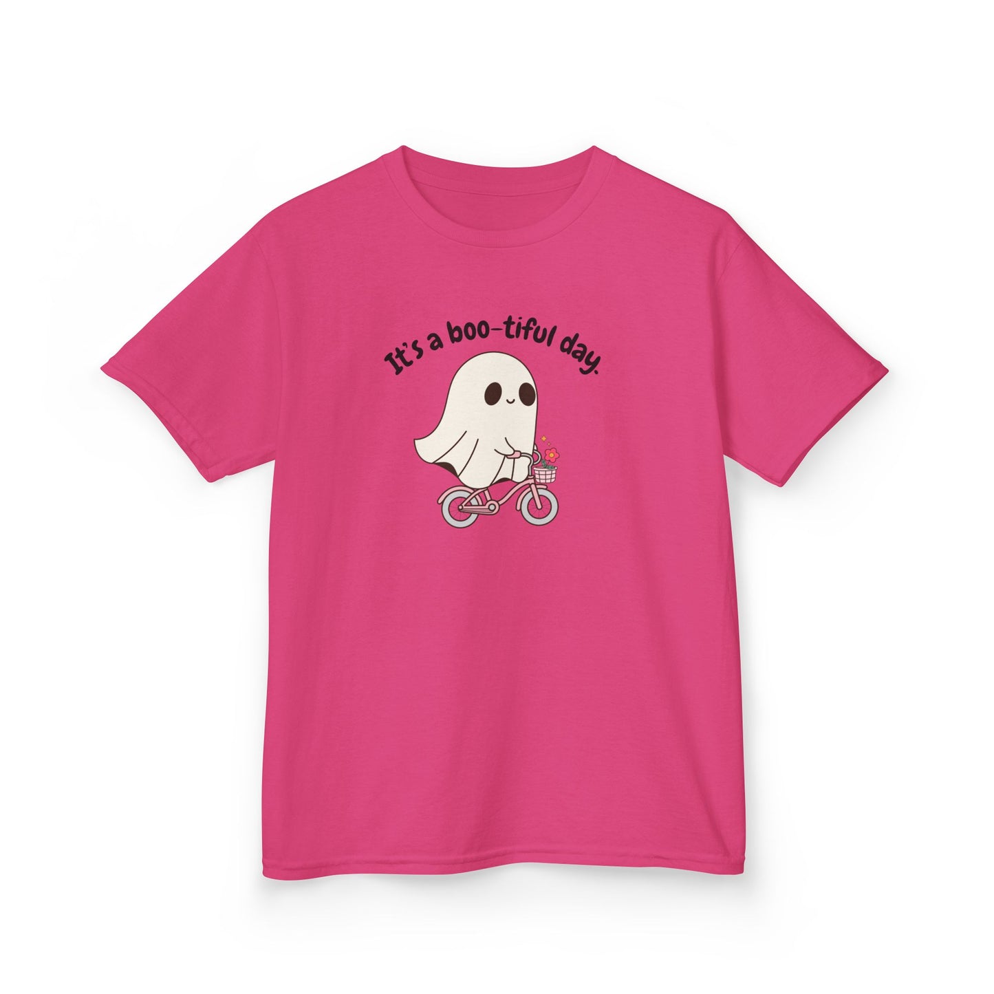 It’s a Boo-tiful Day Ghost Kids Halloween T-Shirt