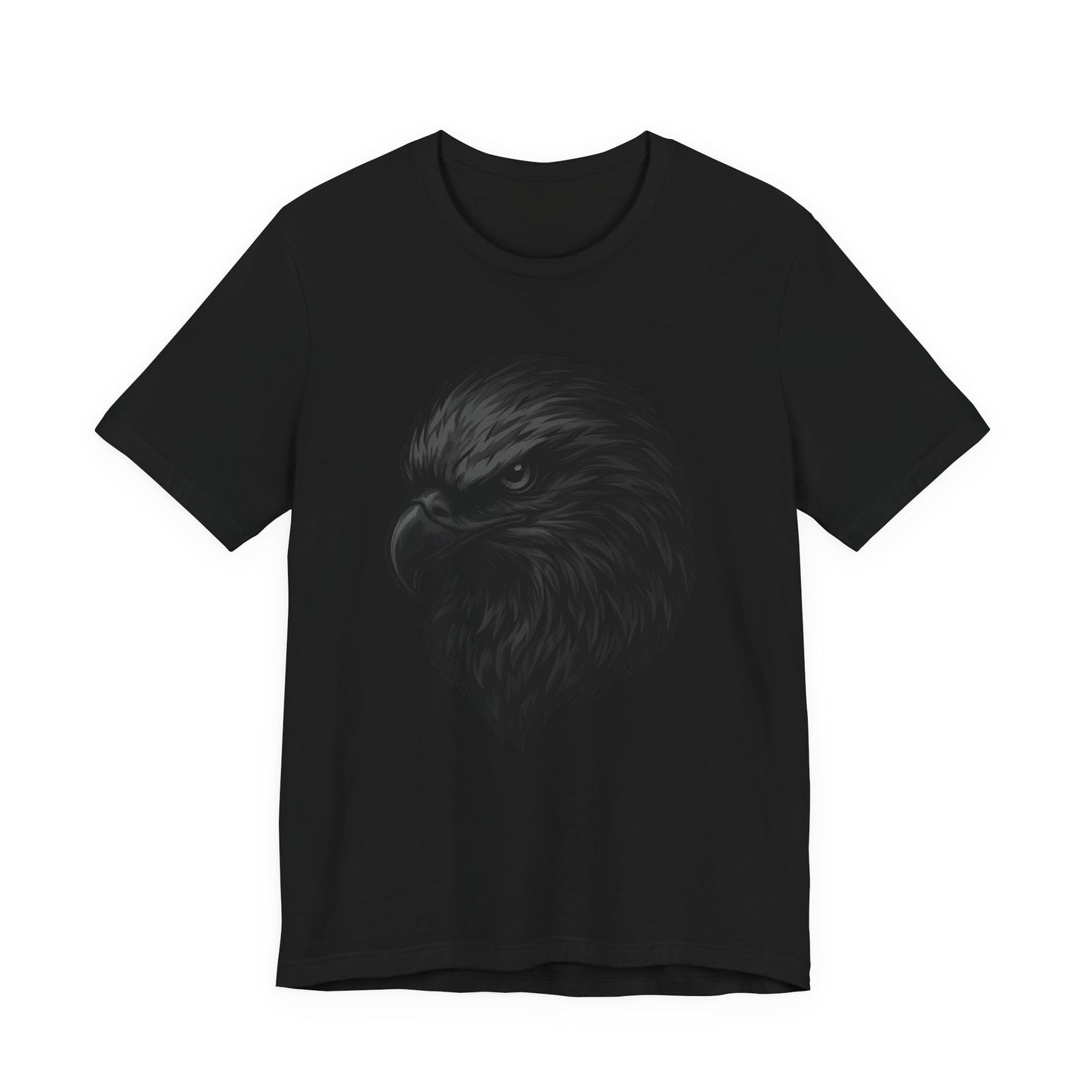 Black on Black Eagle Shirt • Stealth Collection • Wild Reed Apparel