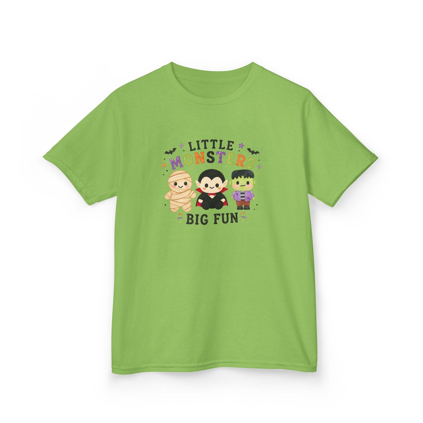 Little Monster Big Fun Kids Halloween T-Shirt