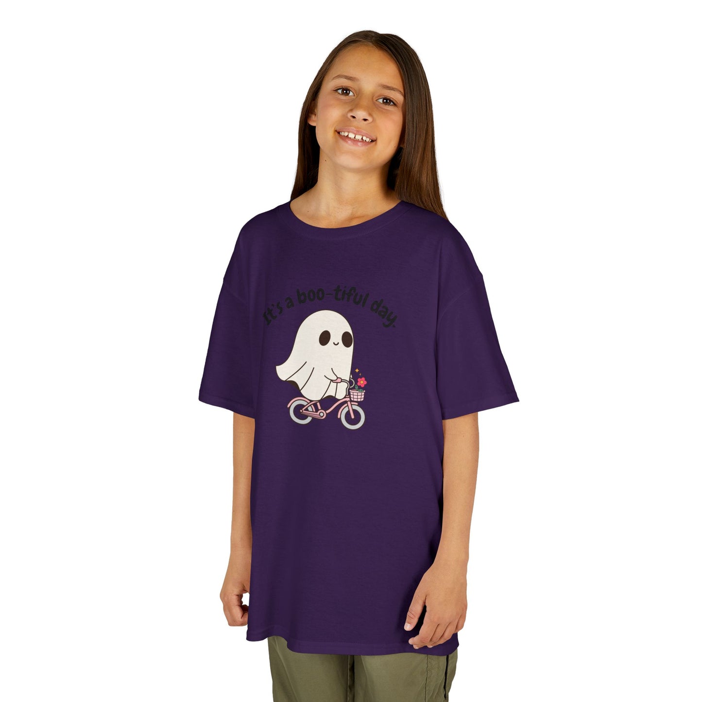 It’s a Boo-tiful Day Ghost Kids Halloween T-Shirt