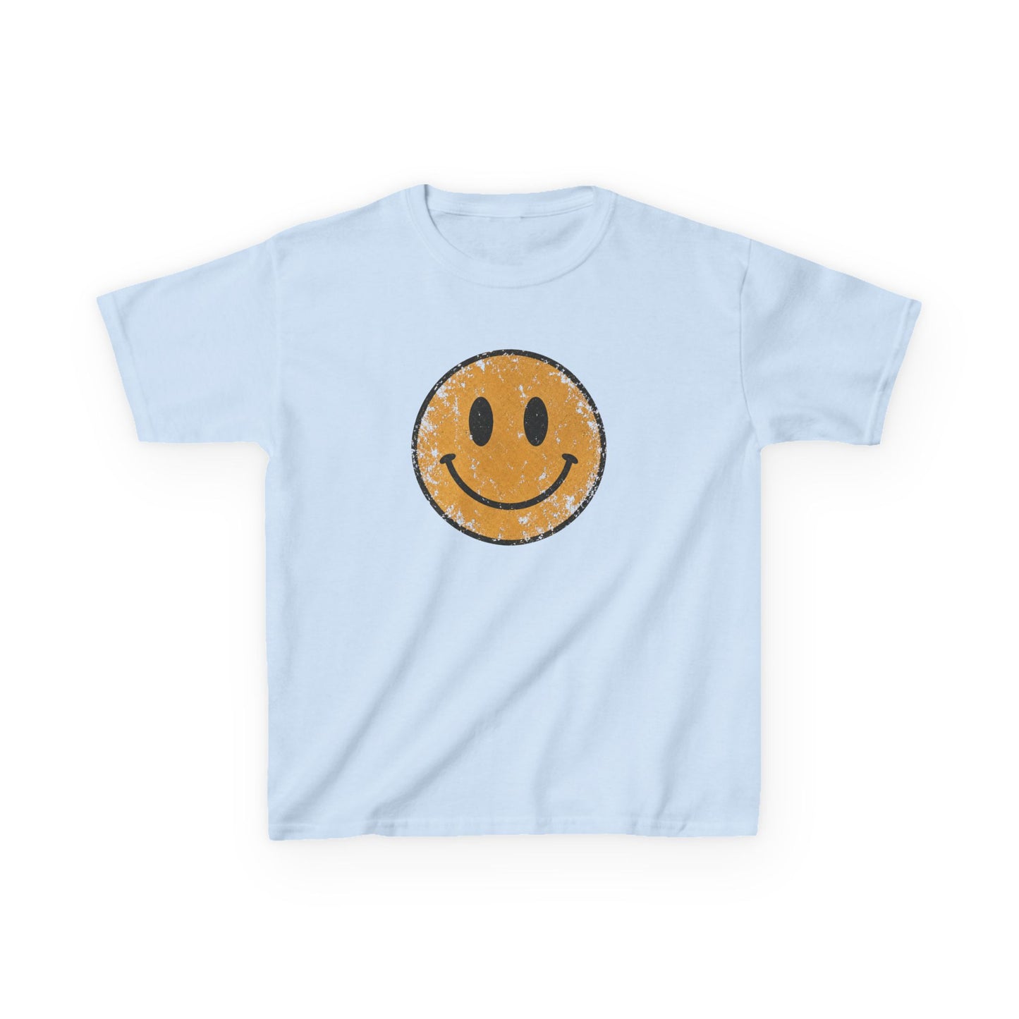 Vintage Smiley Face Kids T-Shirt | Retro Happy Face Toddler & Youth Graphic Tee
