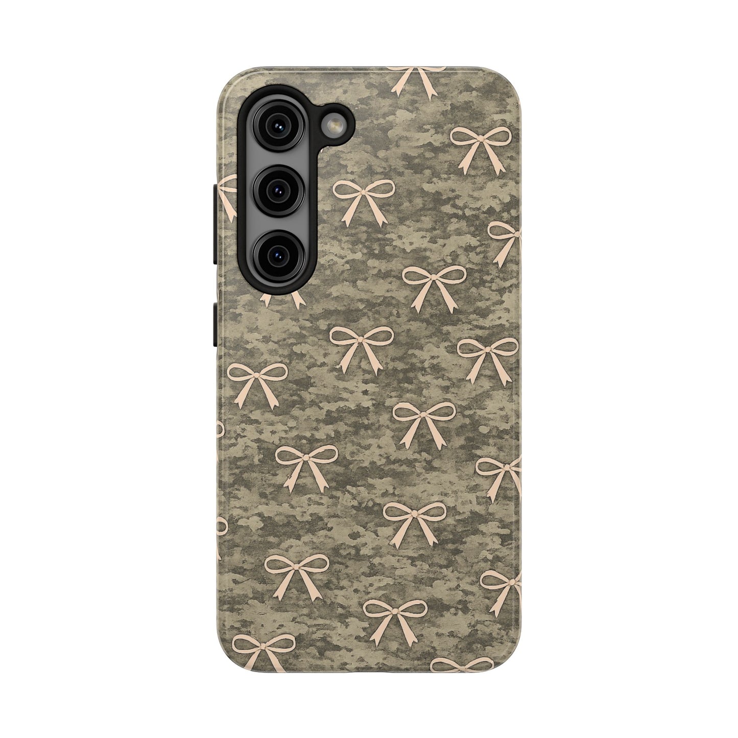 Camo Pink Bow Phone Case – Cute Western Aesthetic