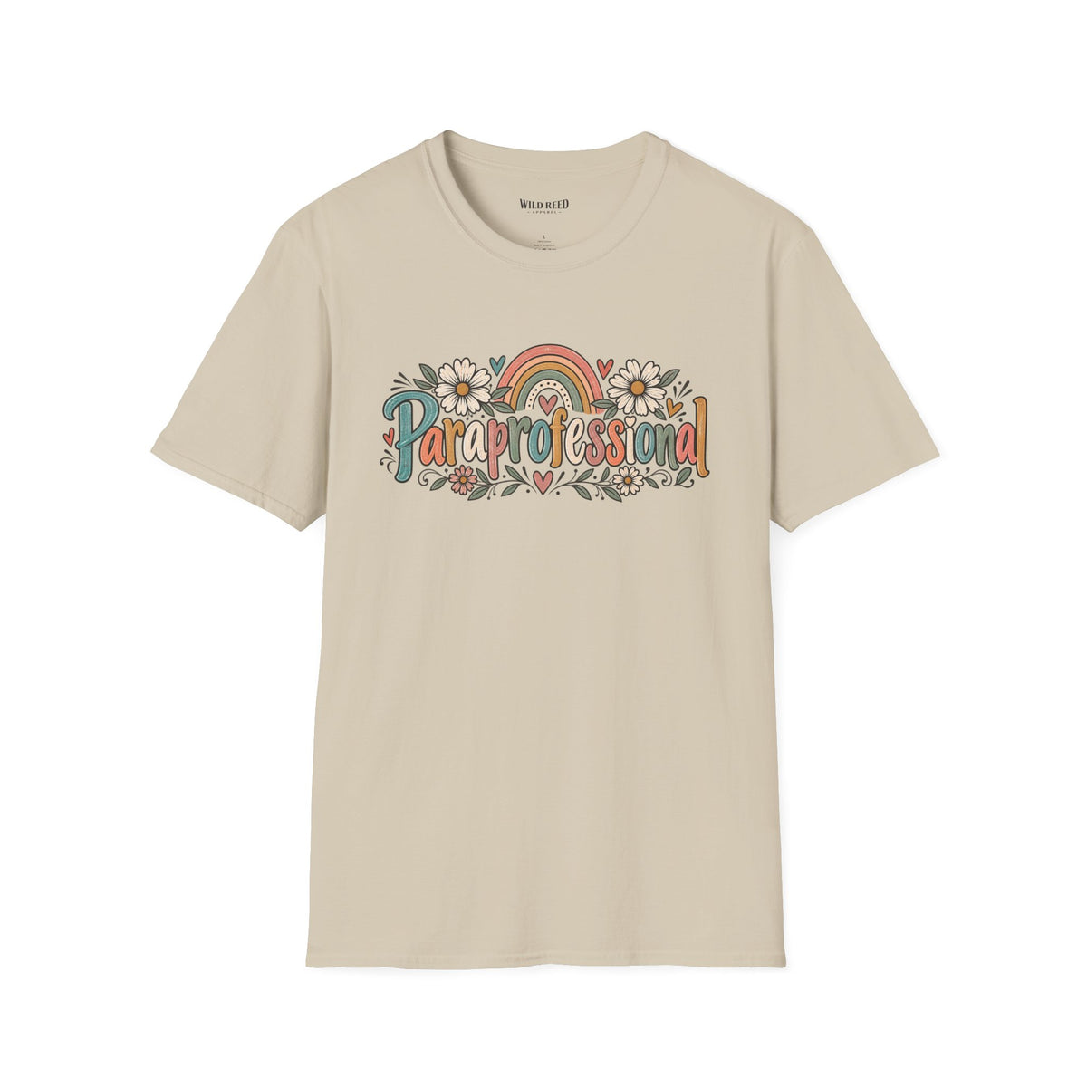 Paraprofessional Boho Graphic Tee | Paraeducator School Staff Shirt