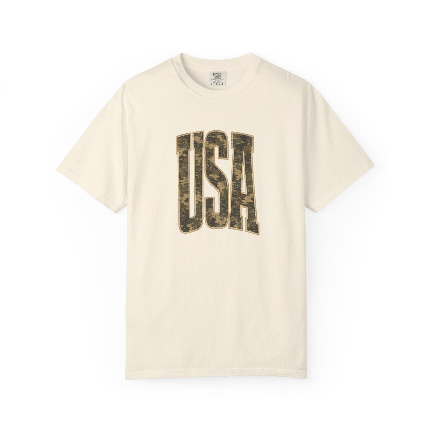 Vintage USA Camo Graphic Tee