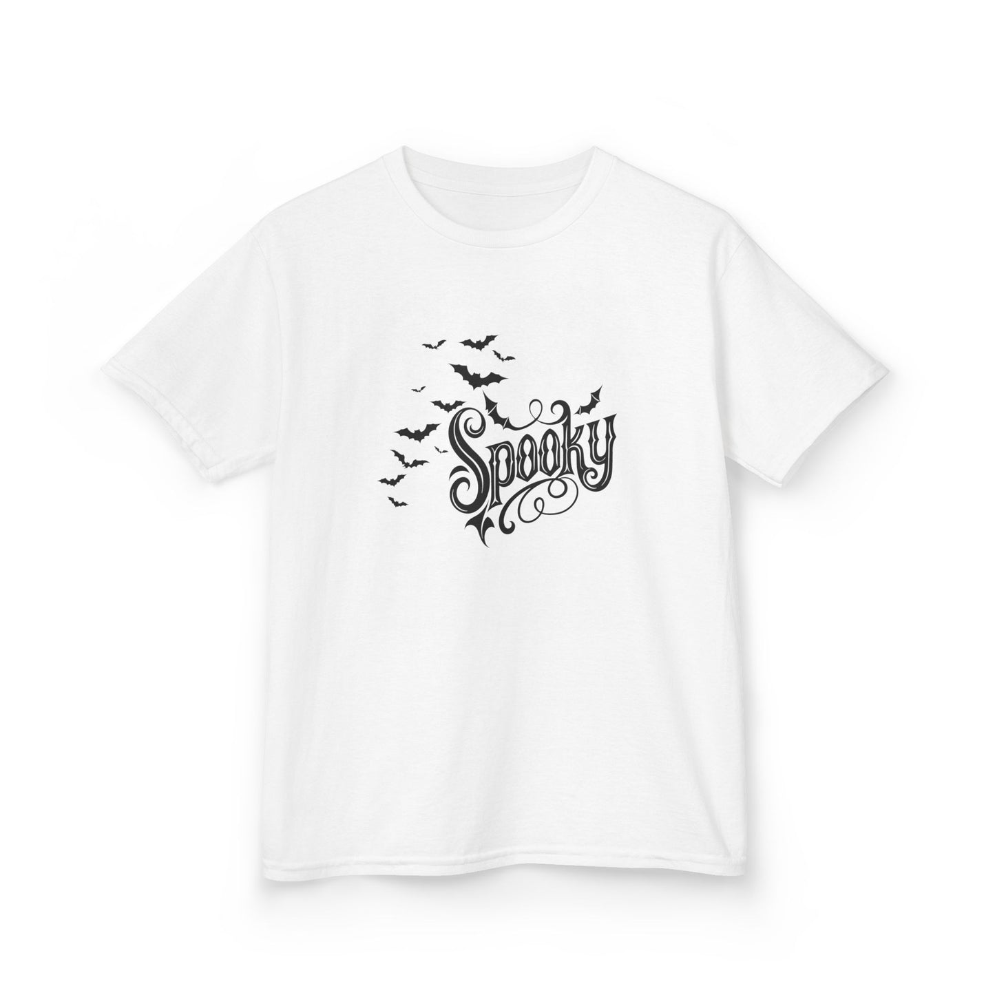 Spooky Bats Kids Halloween T-Shirt | Cute Bat Youth Graphic Tee