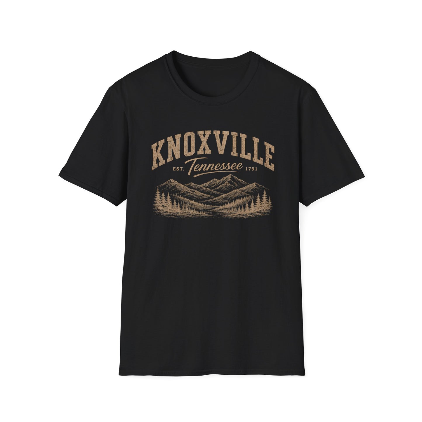 Knoxville Tennessee Smoky Mountains Vintage Grafik-T-Shirt