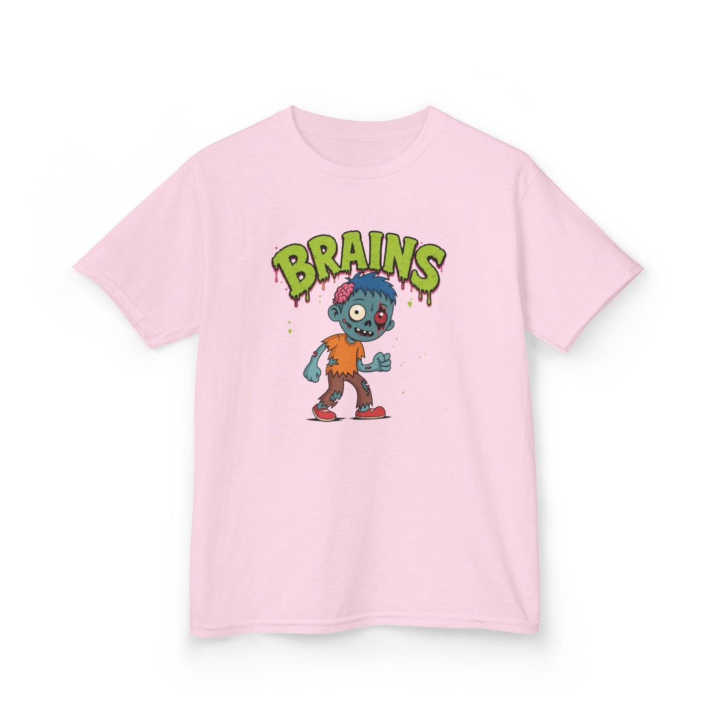 Brains Zombie Kids Halloween T-Shirt