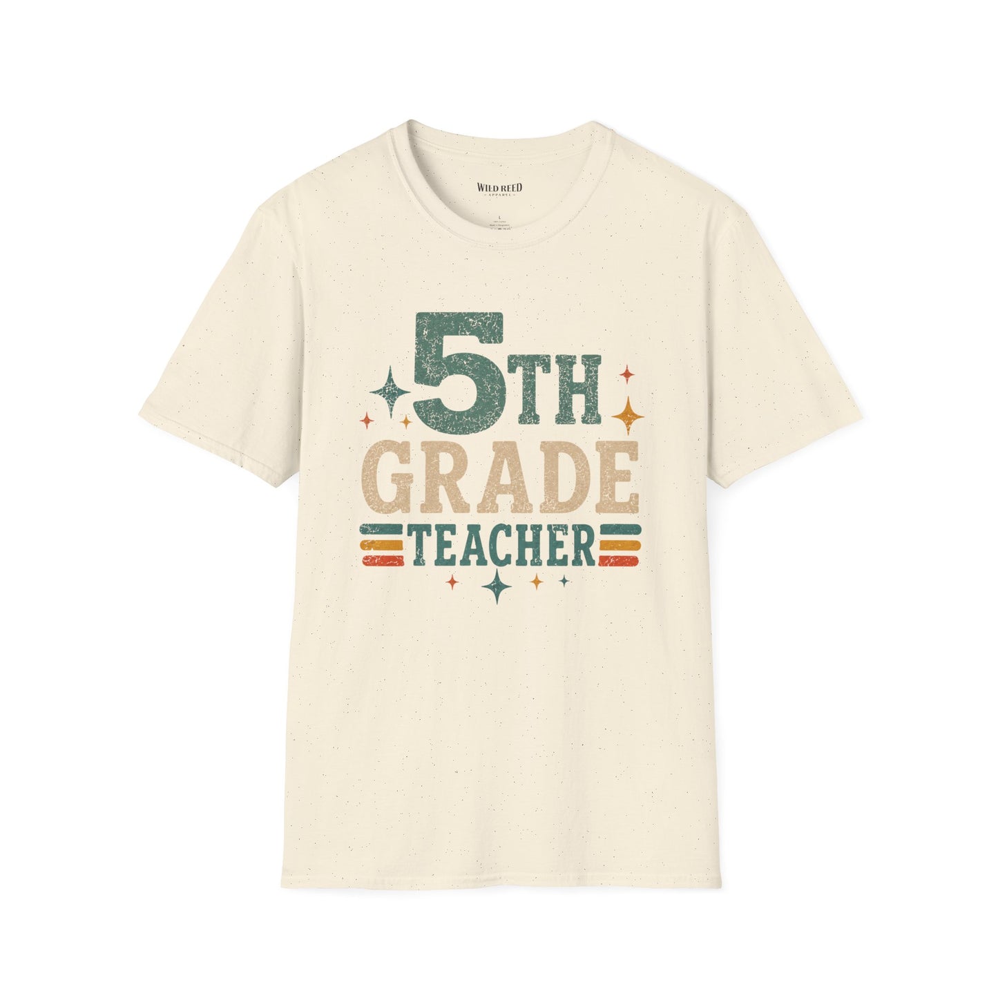5th Grade Teacher Shirt, Retro Teacher Tee, Fifth Grade Shirt, Back to School Shirt, Teacher Gift, Classroom Shirt, Educator Tee