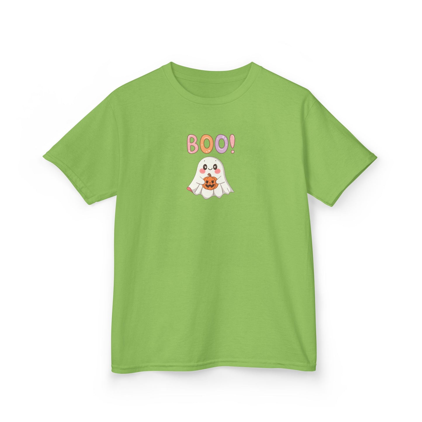 BOO Ghost Kids Halloween T-Shirt