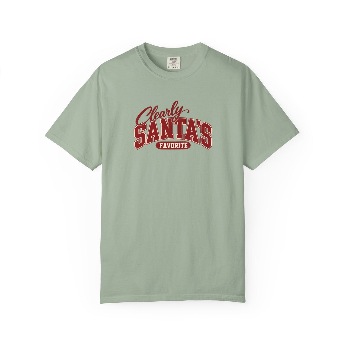 Clearly Santa’s Favorite Shirt | Comfort Colors Christmas Tee