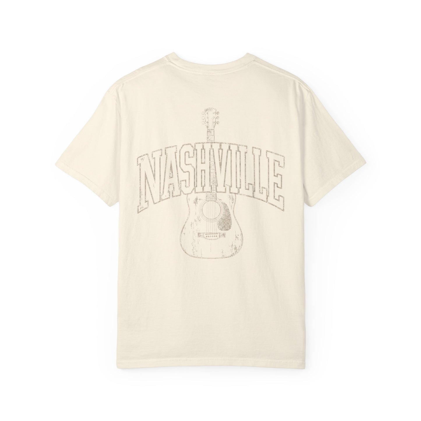 Nashville Guitar Graphic Tee | Vintage Country Music Shirt