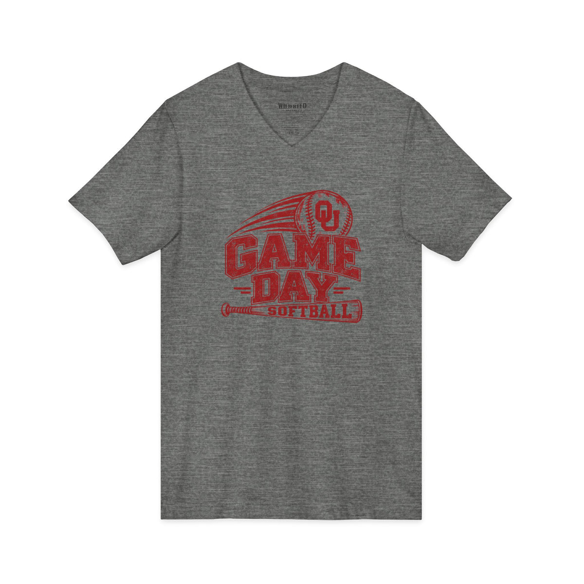 OU Softball Game Day V-Neck Tee