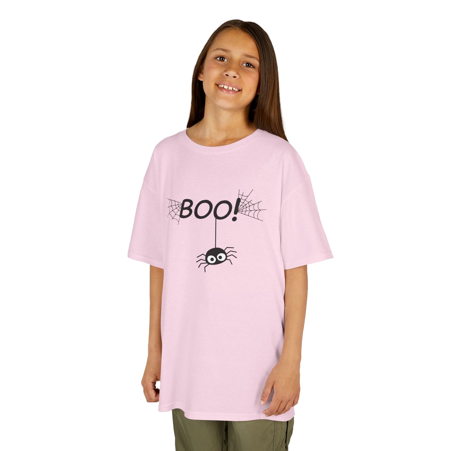 BOO Spider Kids Halloween T-Shirt