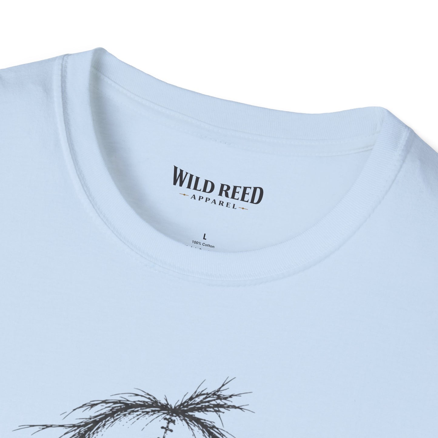 Wild Reed Apparel Creepy Ragdoll Halloween Shirt | Vintage Scarecrow Graphic Tee | Spooky Season Unisex T-Shirt
