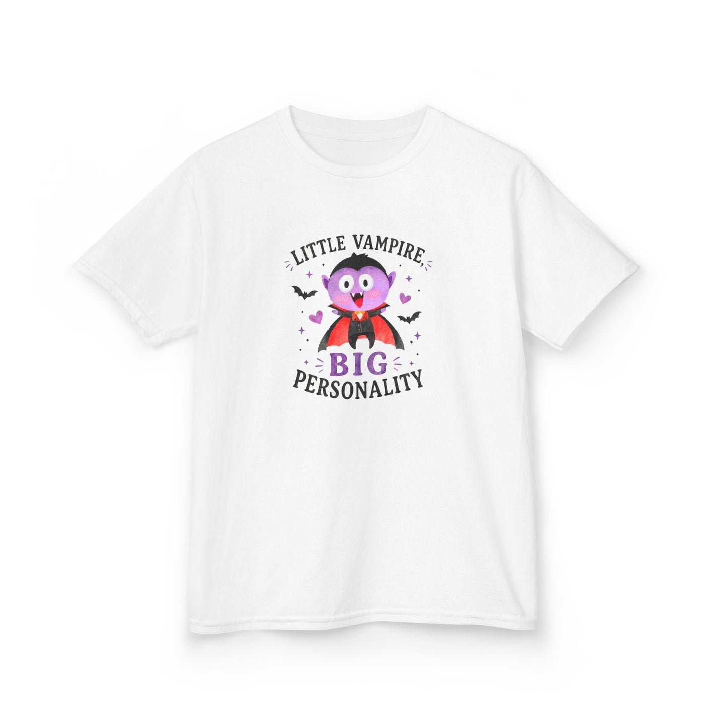 Little Vampire Big Personality Kids Halloween T-Shirt